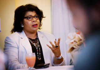 April Ryan (Credit: Sharon Farmer)